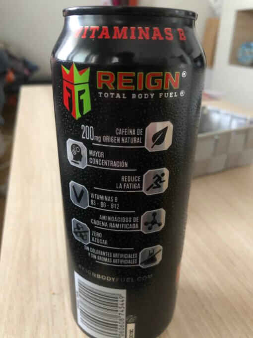 Nueva bebida energética Reign